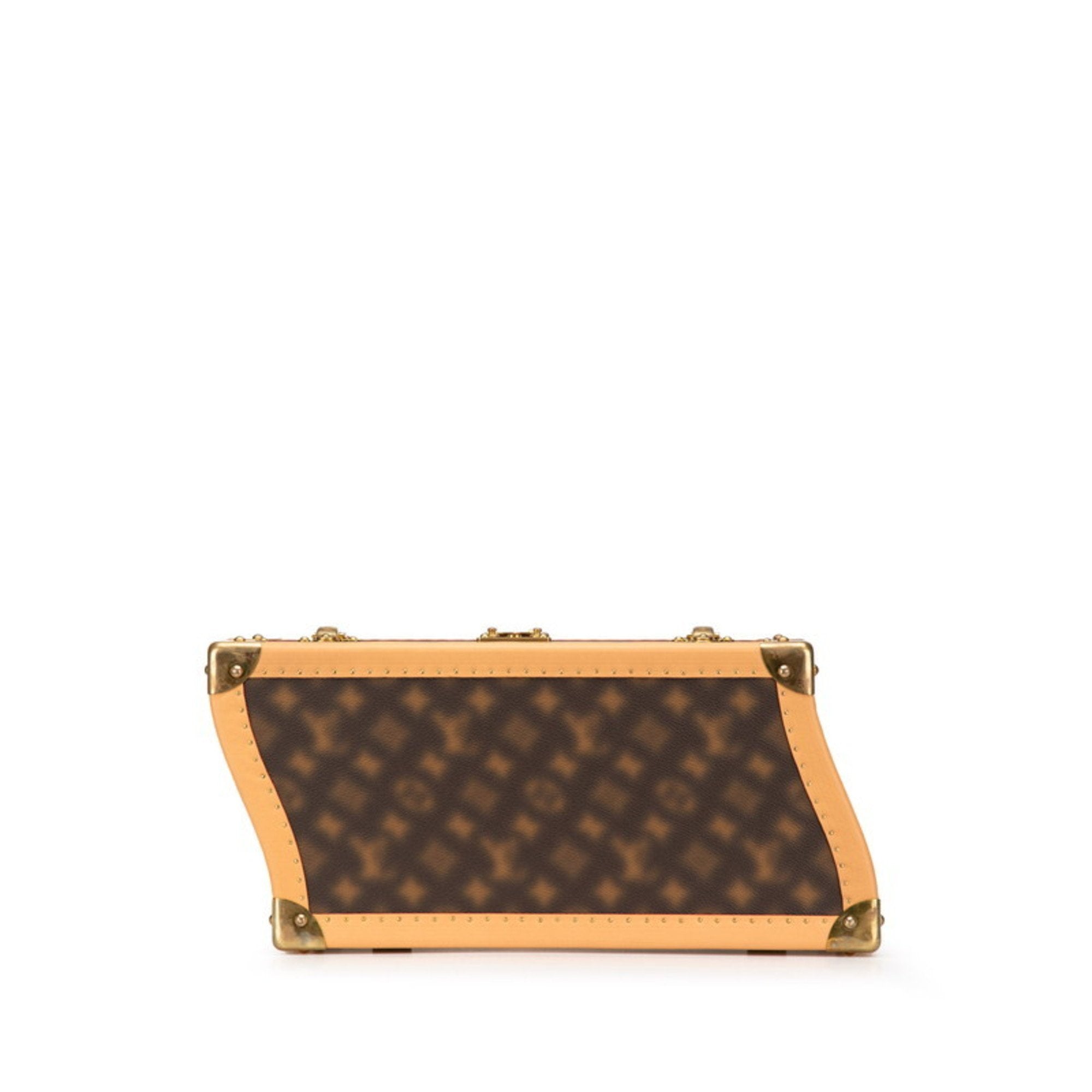 Louis Vuitton Brown Pvc Leather Handbag (Pre-Owned)