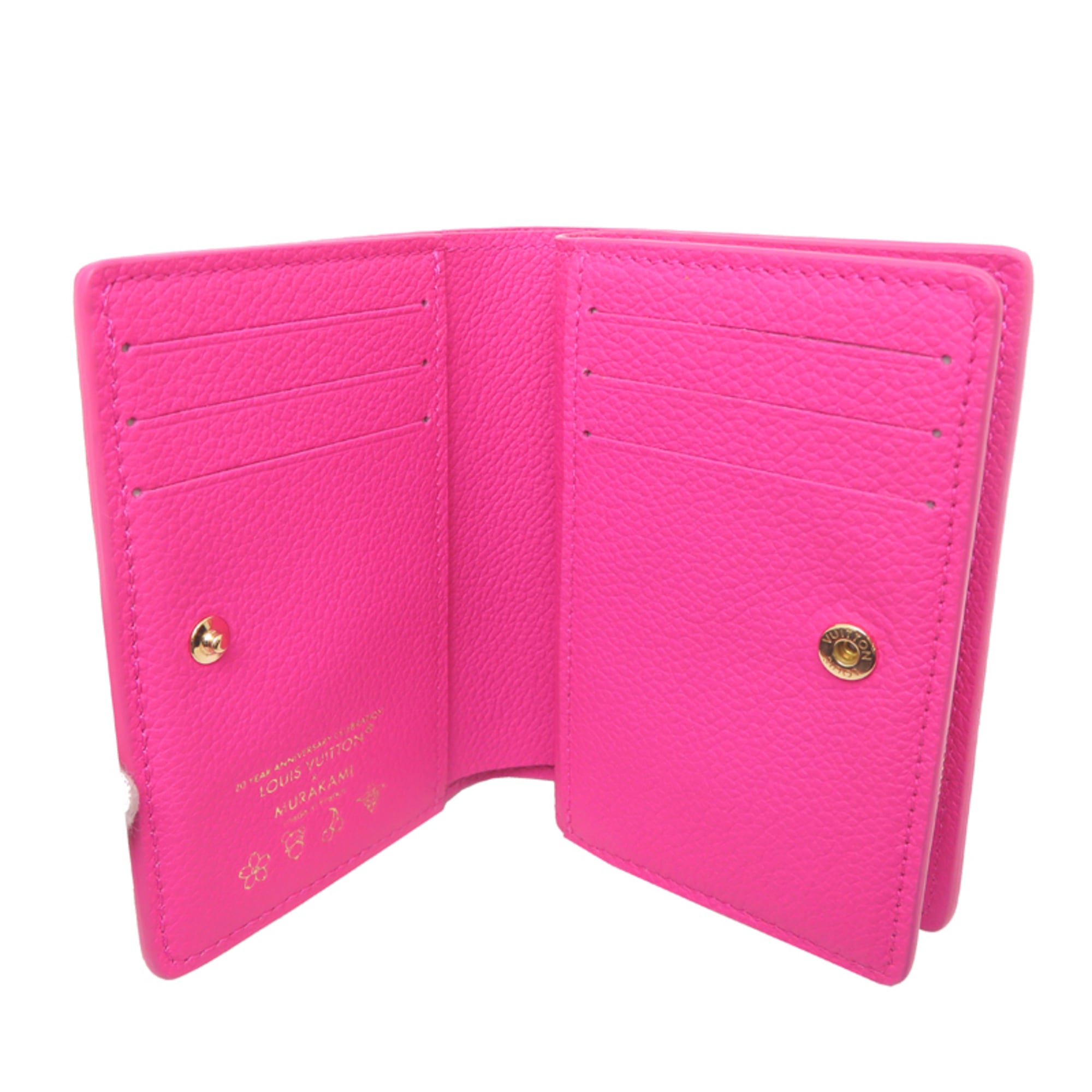 Louis Vuitton Monogram Empreinte Pink Monogram Multicolore Monogram Empreinte Wallet (Bi-Fold) (Pre-Owned)