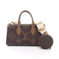 Louis Vuitton Brown Monogram Reverse Coated Canvas Handbag (Pre-Owned)
