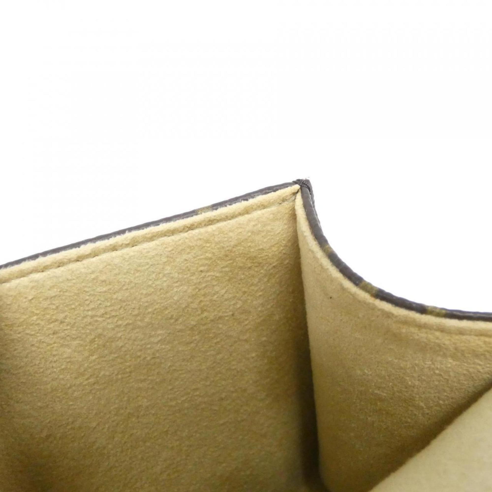 Louis Vuitton Marron Coated Canvas Fanny Pack Pochette (Pre-Owned)