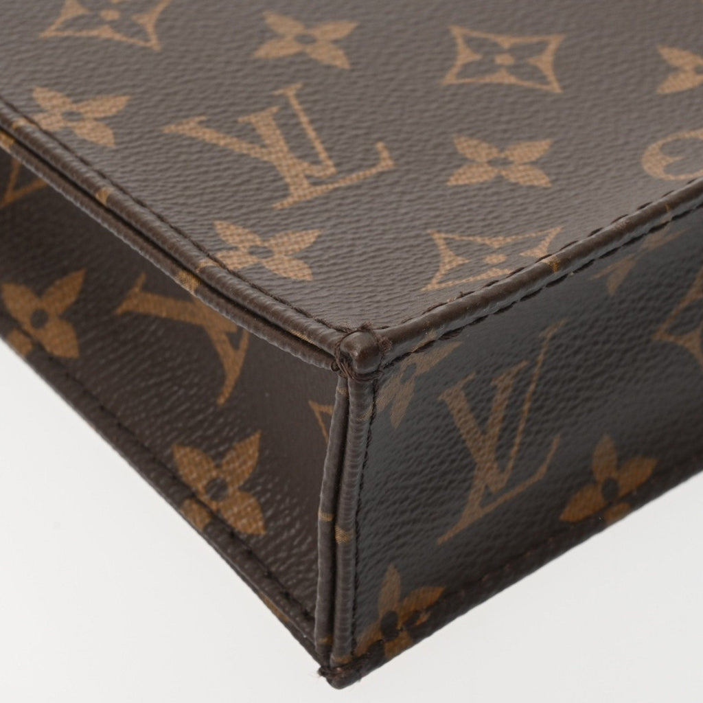 Louis Vuitton Brown Monogram Canvas Handbag (Pre-Owned)