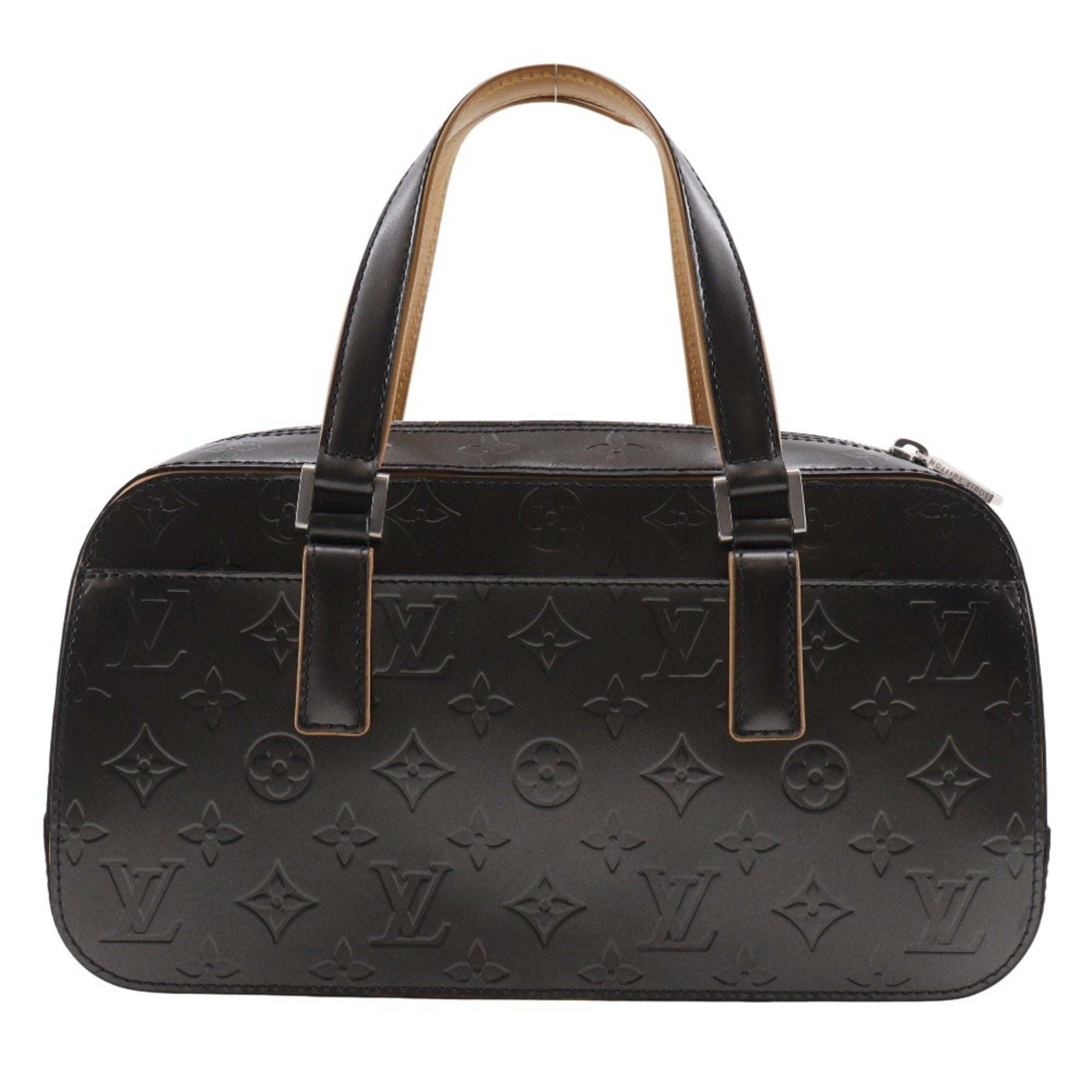 Louis Vuitton Monogram Mat Black Noir Monogram Mat Handbag (Pre-Owned)