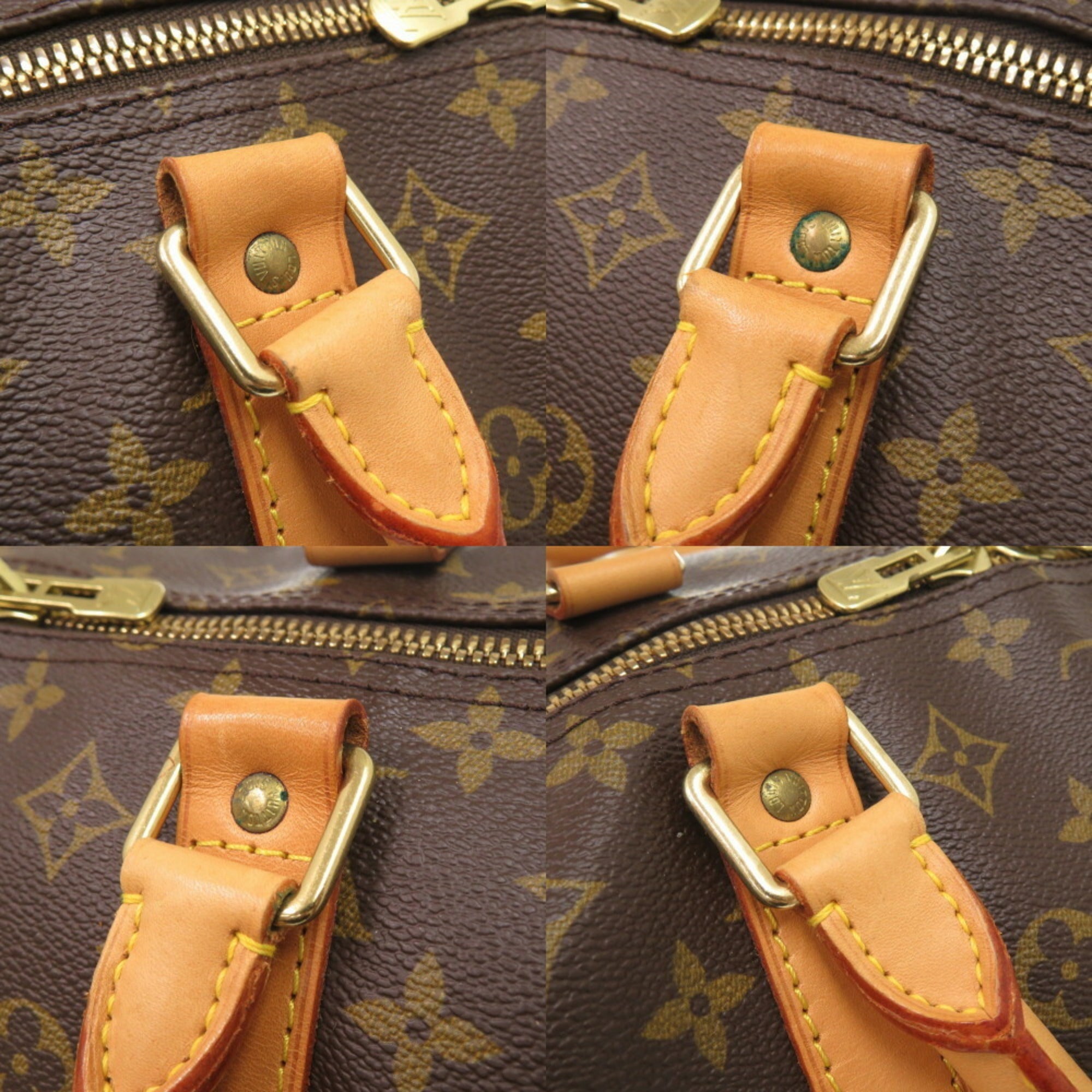 Louis Vuitton Brown Monogram Monogram Boston Bag (Pre-Owned)