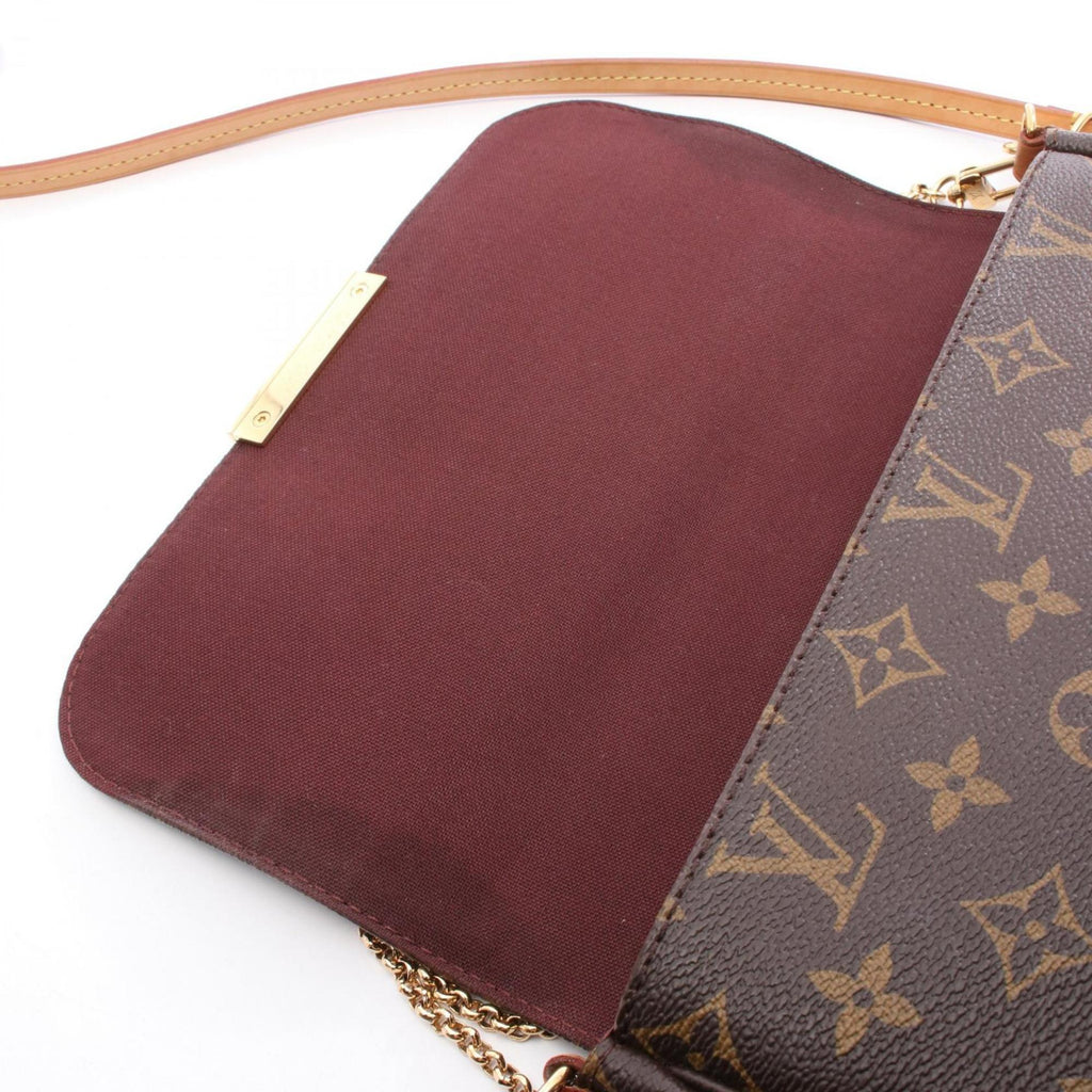 Louis Vuitton Brown Pvc Coated Canvas Leather Handbag (Pre-Owned)
