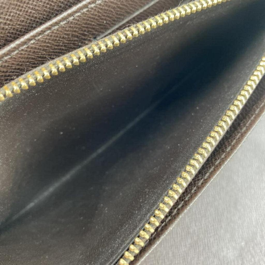Louis Vuitton Damier Brown Long Wallet (Bi-Fold) (Pre-Owned)