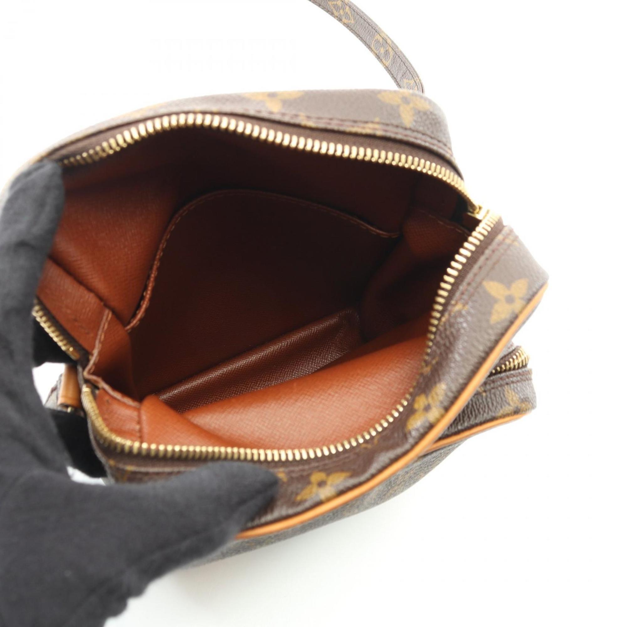 Louis Vuitton Brown Monogram Coated Canvas Shoulder Bag (Pre-Owned)