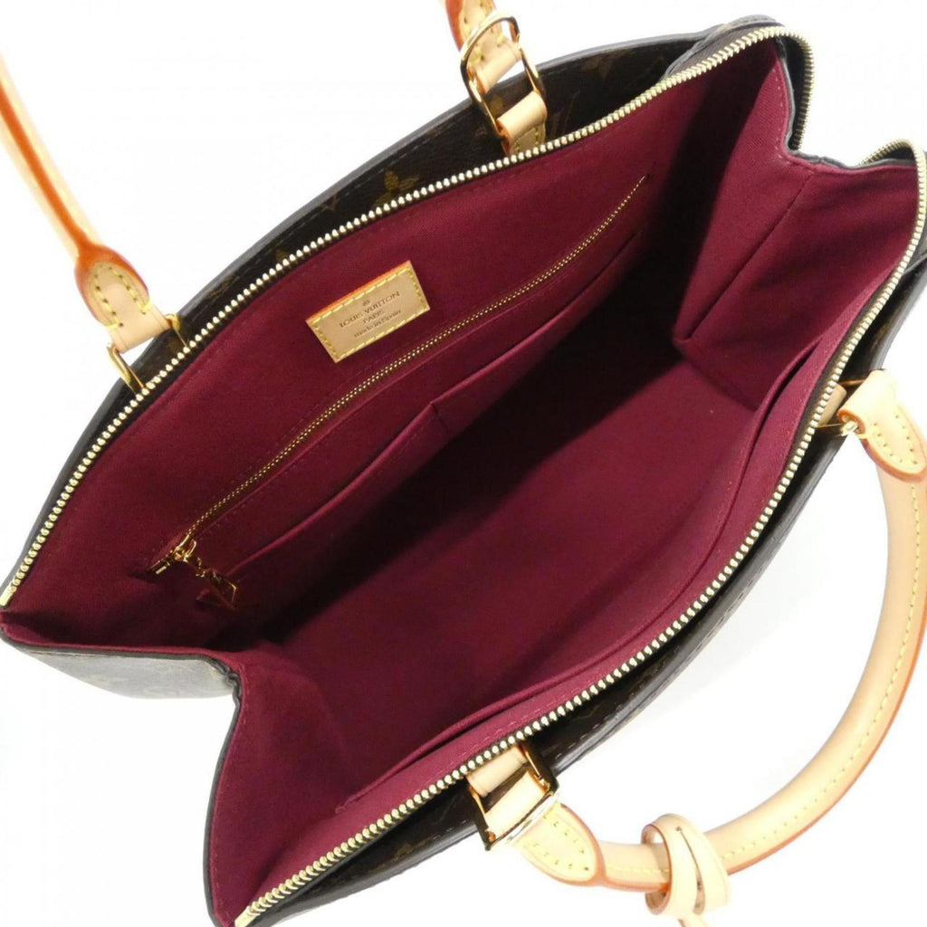 Louis Vuitton Marron Coated Canvas Handbag (Pre-Owned)