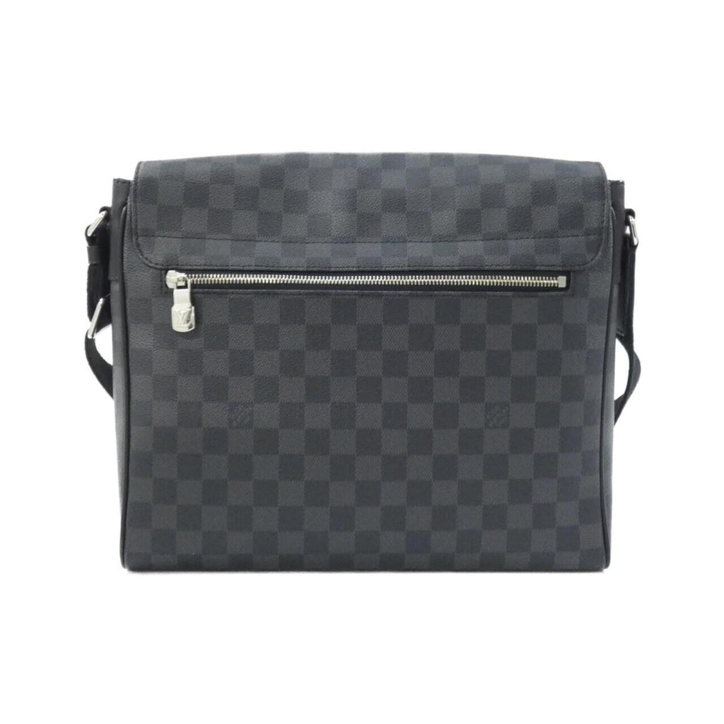 Louis Vuitton Graphite Coated Canvas Shoulder Bag (Pre-Owned)