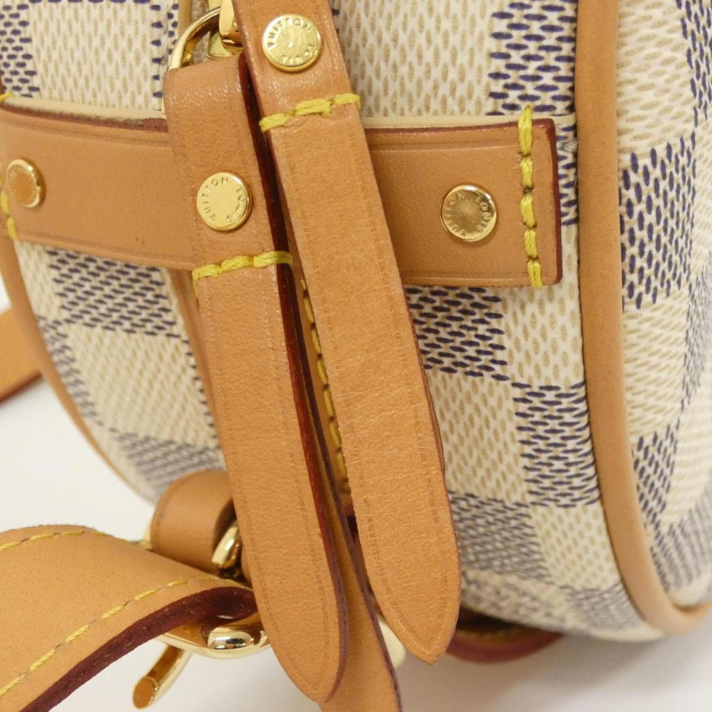 Louis Vuitton Azur Coated Canvas Shoulder Bag (Pre-Owned)