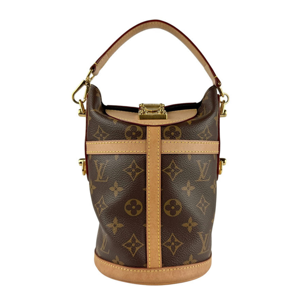 Louis Vuitton Brown Monogram Canvas Handbag Shoulder Bag (Pre-Owned)