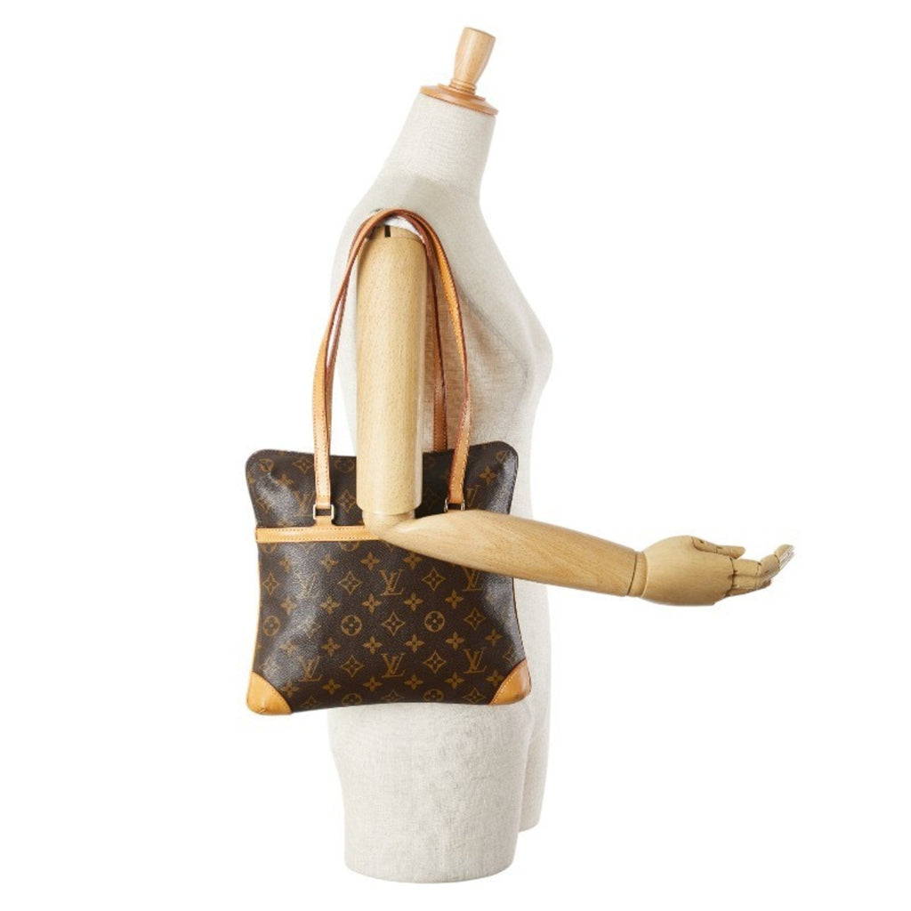 Louis Vuitton Brown Pvc Leather Handbag Shoulder Bag (Pre-Owned)