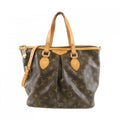 Louis Vuitton Marron Coated Canvas Handbag (Pre-Owned)