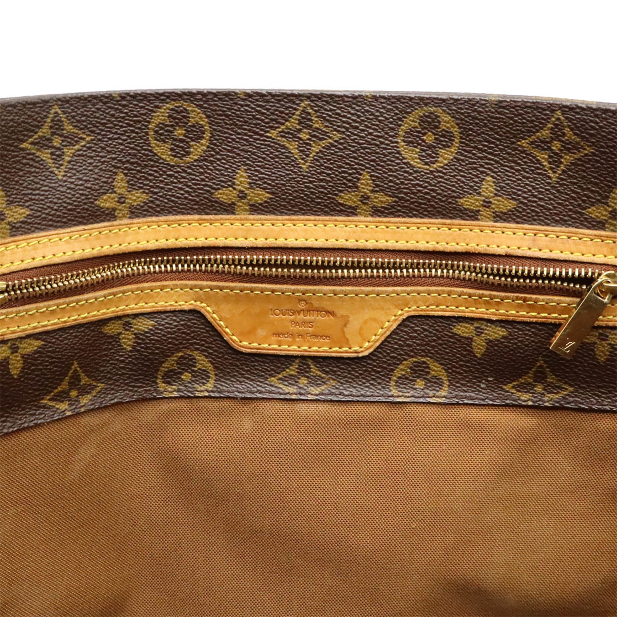 Louis Vuitton Monogram Brown Monogram Shoulder Bag Tote Bag (Pre-Owned)