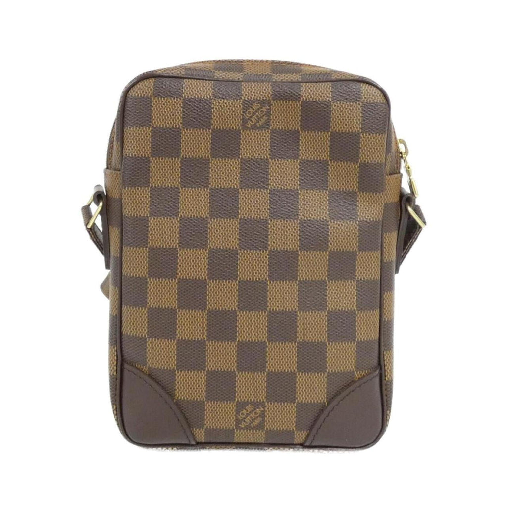 Louis Vuitton Brown Coated Canvas Shoulder Bag (Pre-Owned)