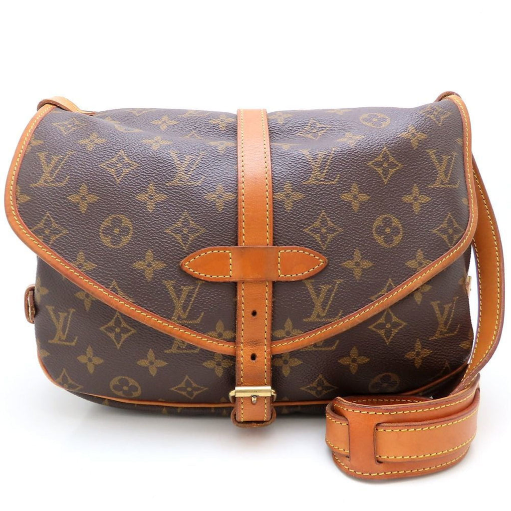 Louis Vuitton Brown Monogram Monogram Canvas Shoulder Bag (Pre-Owned)