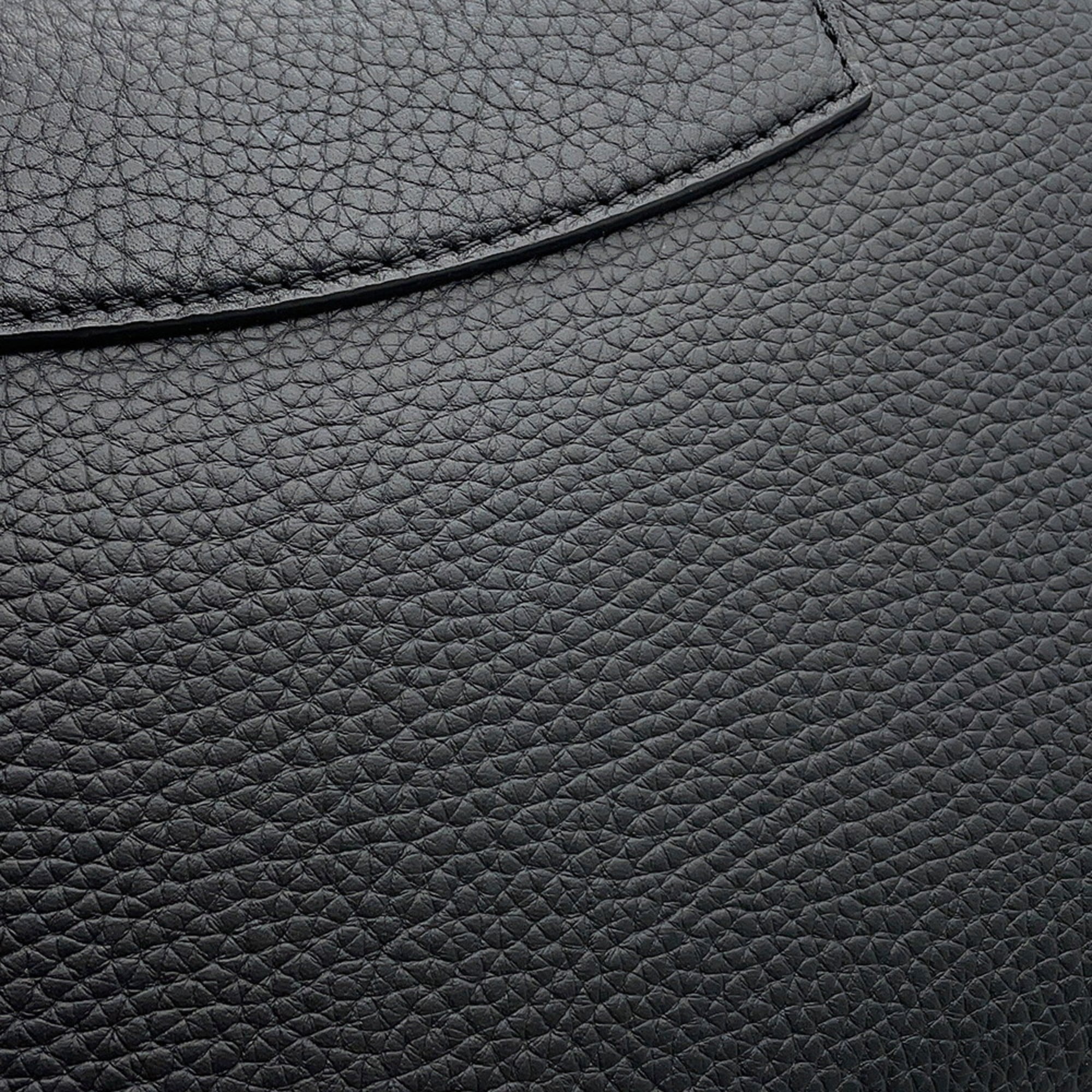 Louis Vuitton Black Noir Exotic Leather Handbag Shoulder Bag (Pre-Owned)