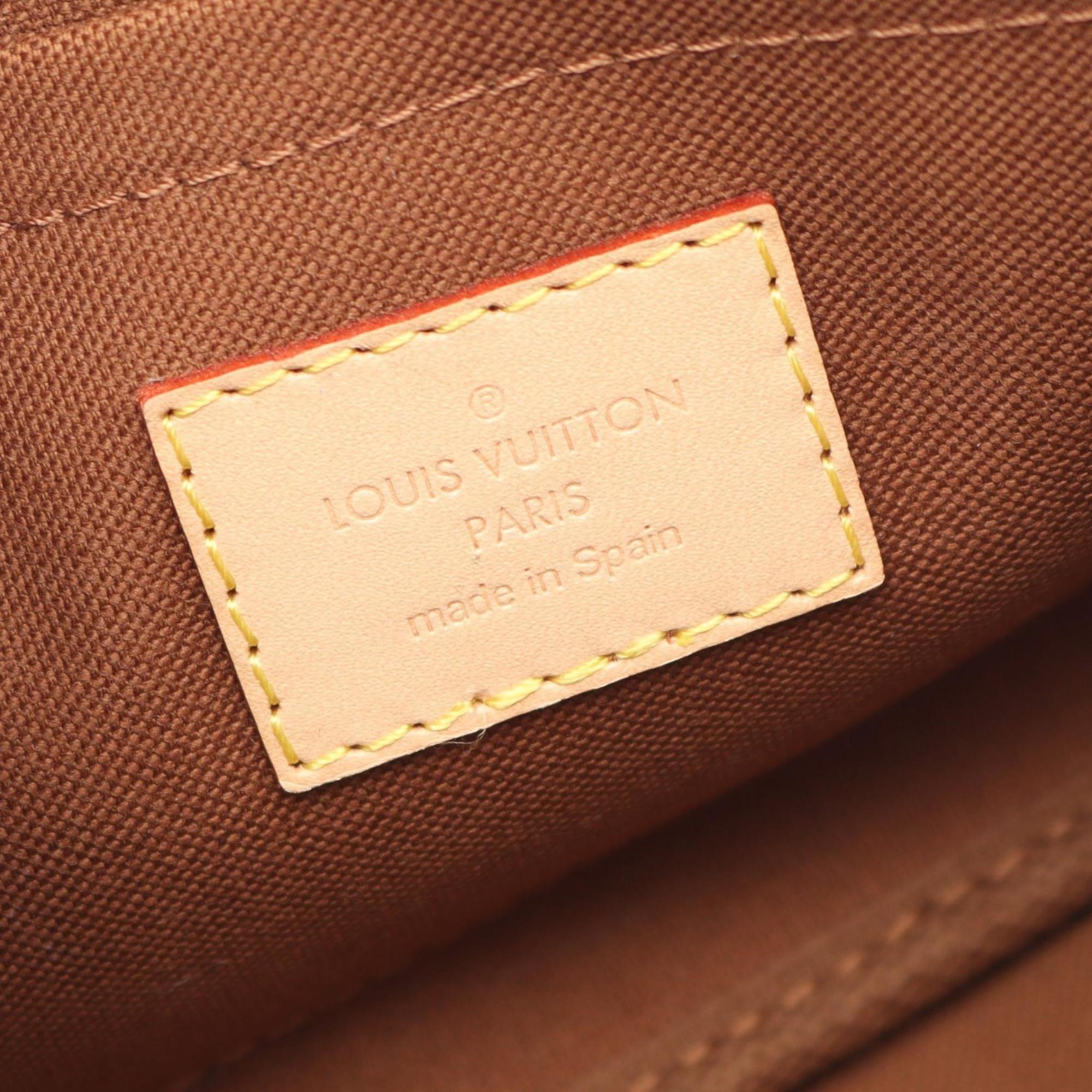 Louis Vuitton Brown Khaki Monogram Monogram Shoulder Bag (Pre-Owned)