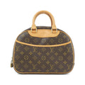 Louis Vuitton Marron Coated Canvas Handbag (Pre-Owned)