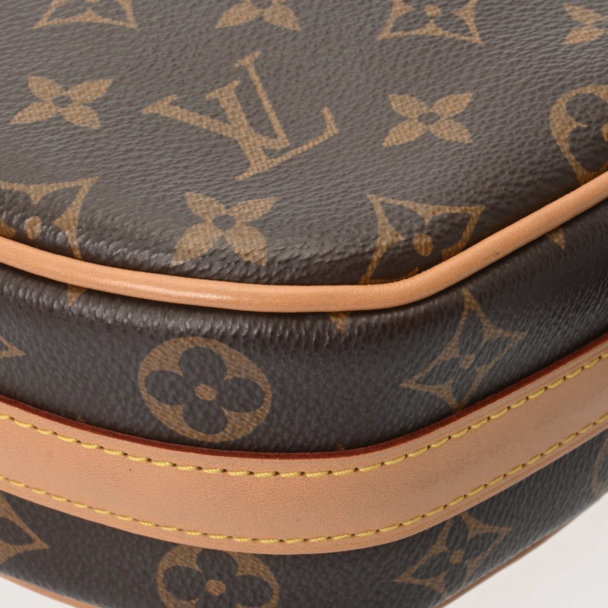 Louis Vuitton Brown Monogram Canvas Shoulder Bag (Pre-Owned)