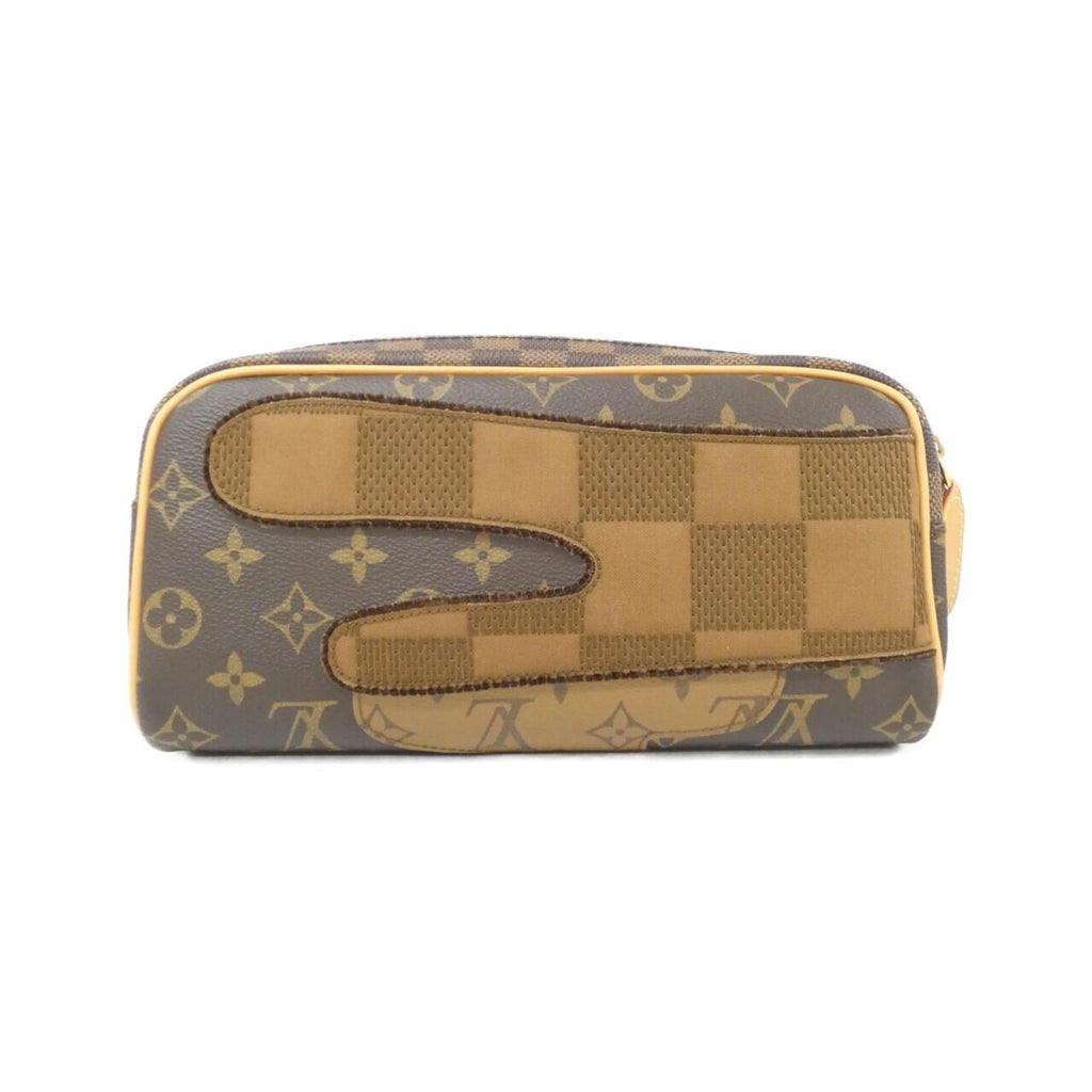 Louis Vuitton Brown Coated Canvas Handbag (Pre-Owned)