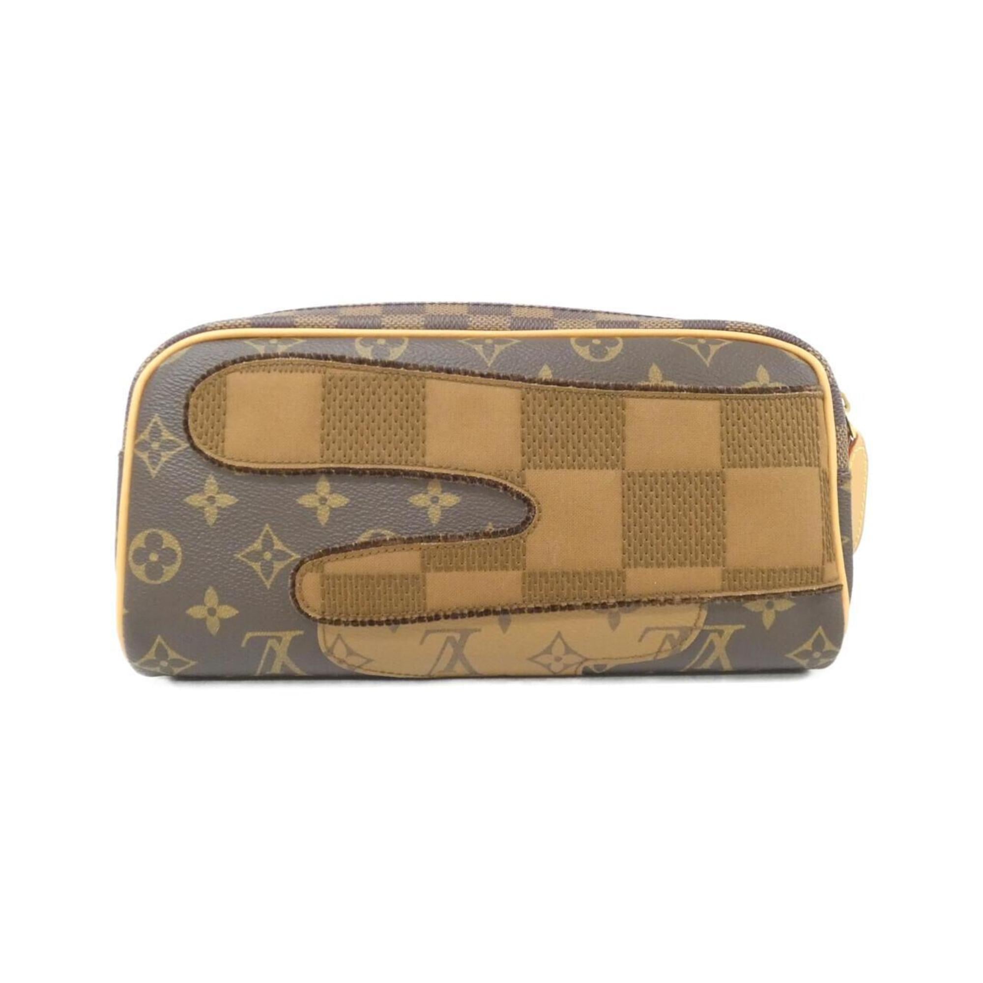Louis Vuitton Brown Coated Canvas Handbag (Pre-Owned)