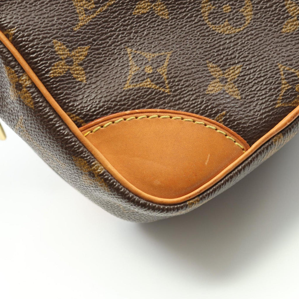 Louis Vuitton Brown Monogram Coated Canvas Shoulder Bag (Pre-Owned)