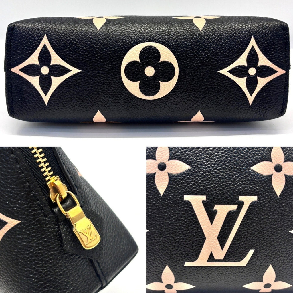 Louis Vuitton Monogram Empreinte Bicolor Monogram Empreinte Pochette Pouch (Pre-Owned)