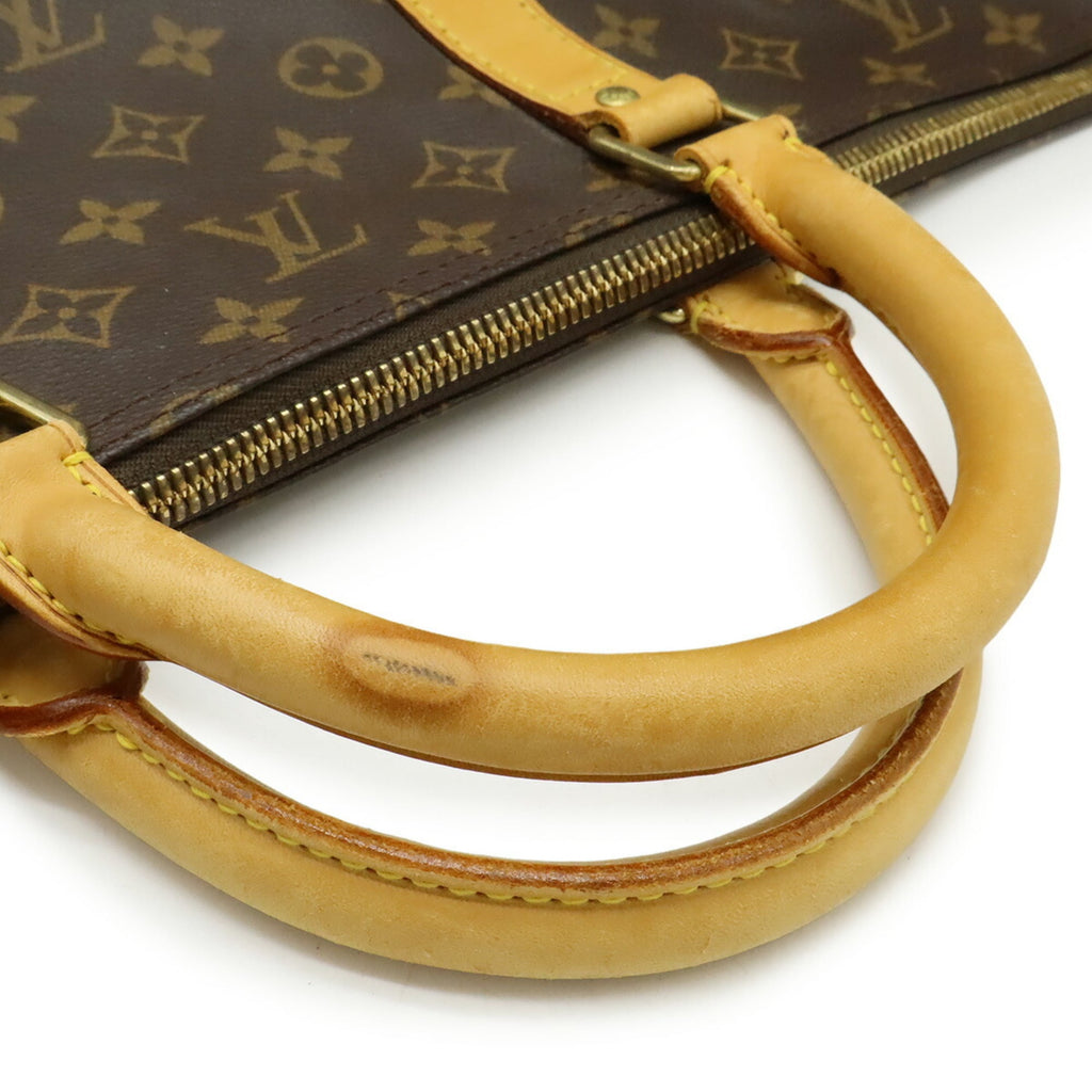 Louis Vuitton Brown Monogram Canvas Boston Bag Shoulder Bag (Pre-Owned)