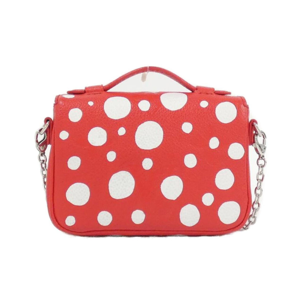 Louis Vuitton Rouge Leather Shoulder Bag (Pre-Owned)
