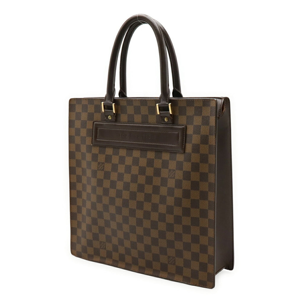 Louis Vuitton Brown Damier Canvas Pvc Handbag Tote Bag (Pre-Owned)