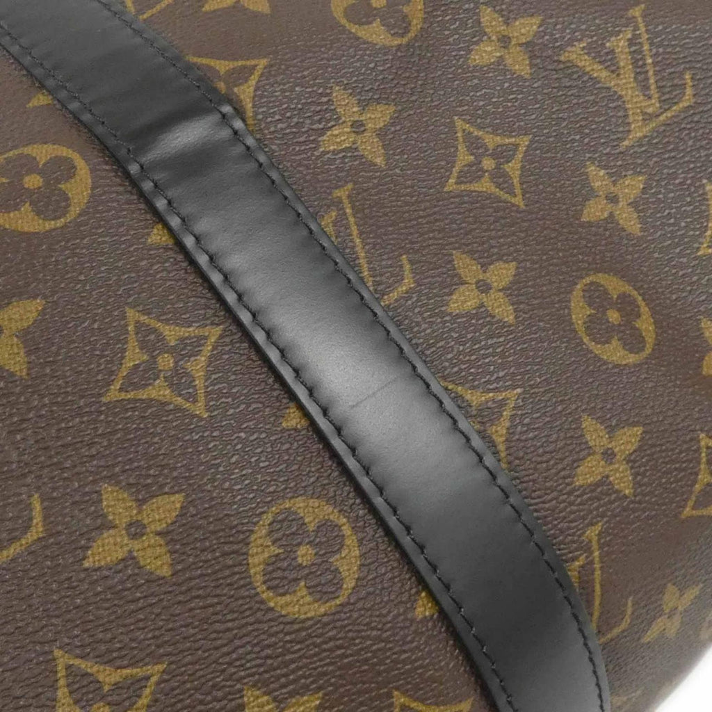 Louis Vuitton Marron Coated Canvas Boston Bag (Pre-Owned)