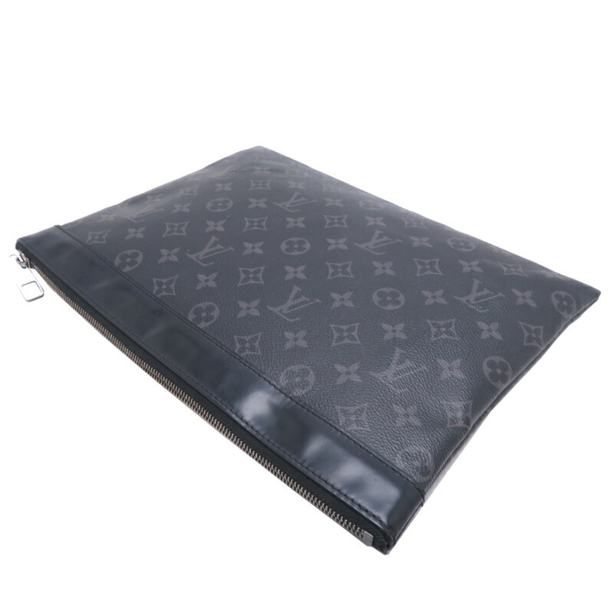 Louis Vuitton Black Monogram Eclipse Monogram Eclipse Clutch Bag (Pre-Owned)