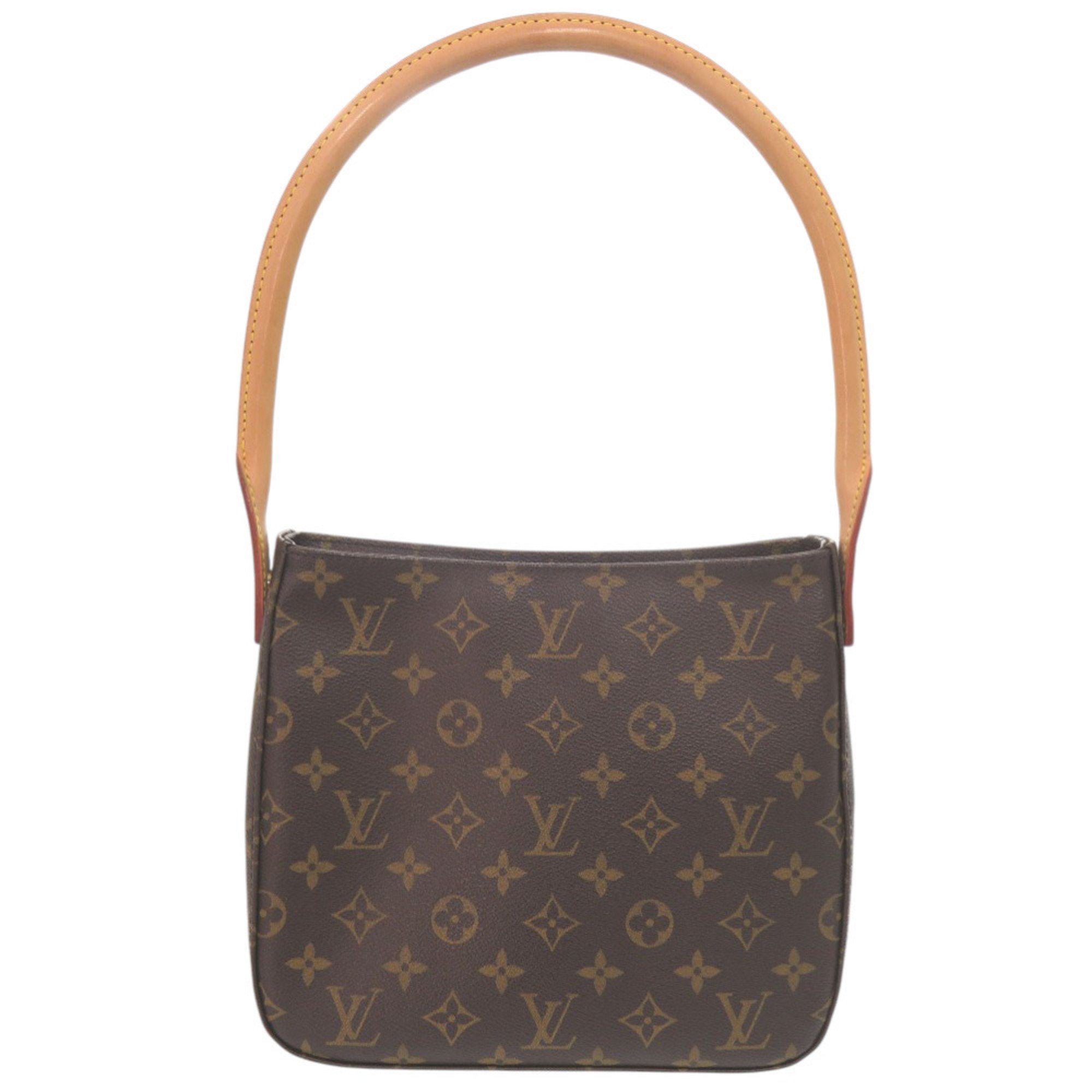 Louis Vuitton Brown Monogram Canvas Pvc Coated Canvas Leather Shoulder Bag (Pre-Owned)