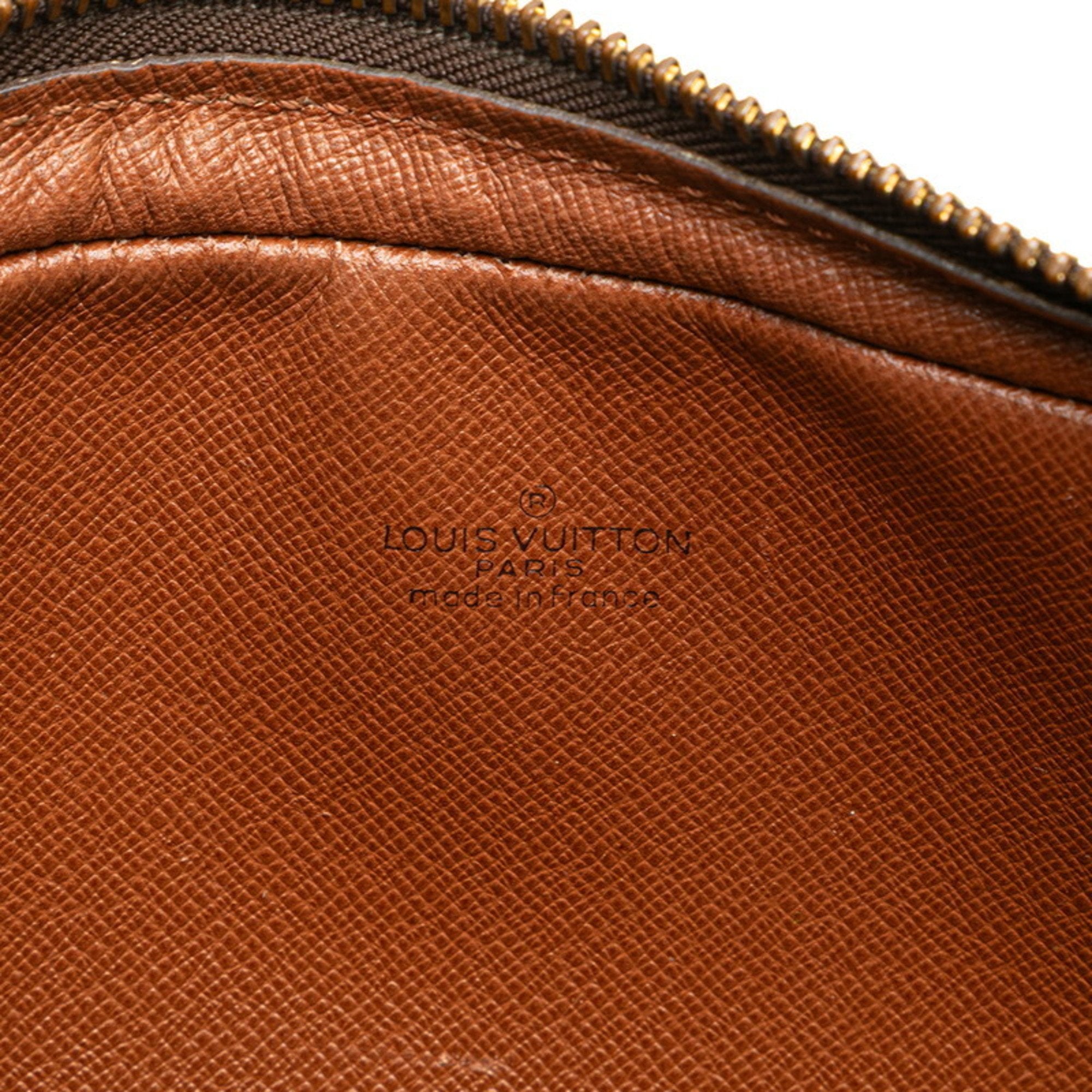 Louis Vuitton Brown Pvc Leather Pochette Shoulder Bag (Pre-Owned)