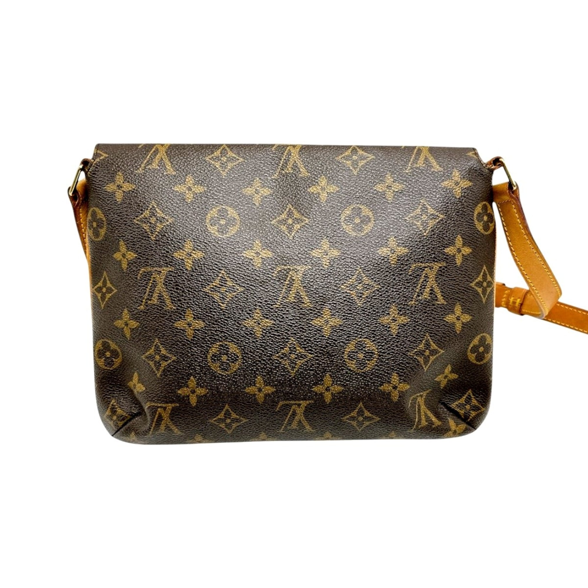 Louis Vuitton Brown Monogram Canvas Shoulder Bag (Pre-Owned)