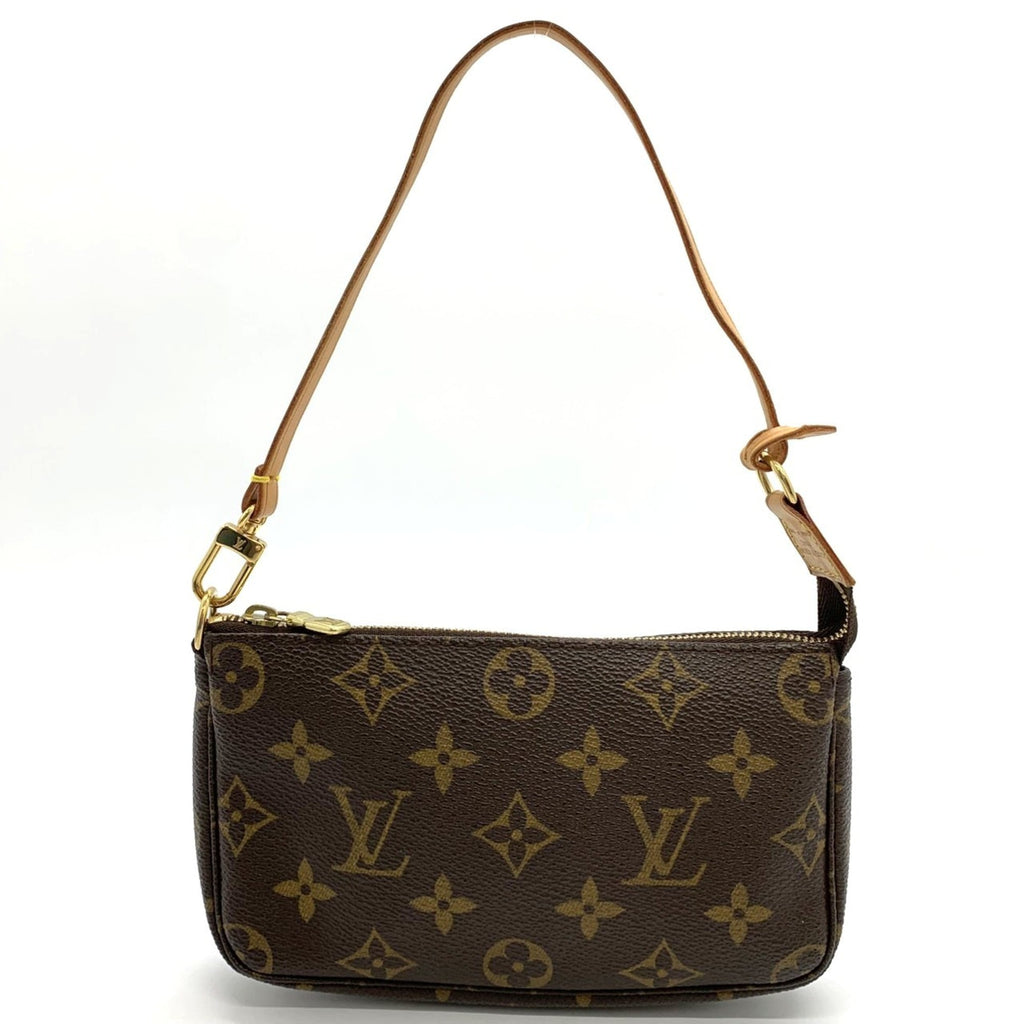 Louis Vuitton Monogram Brown Monogram Pochette Pouch (Pre-Owned)