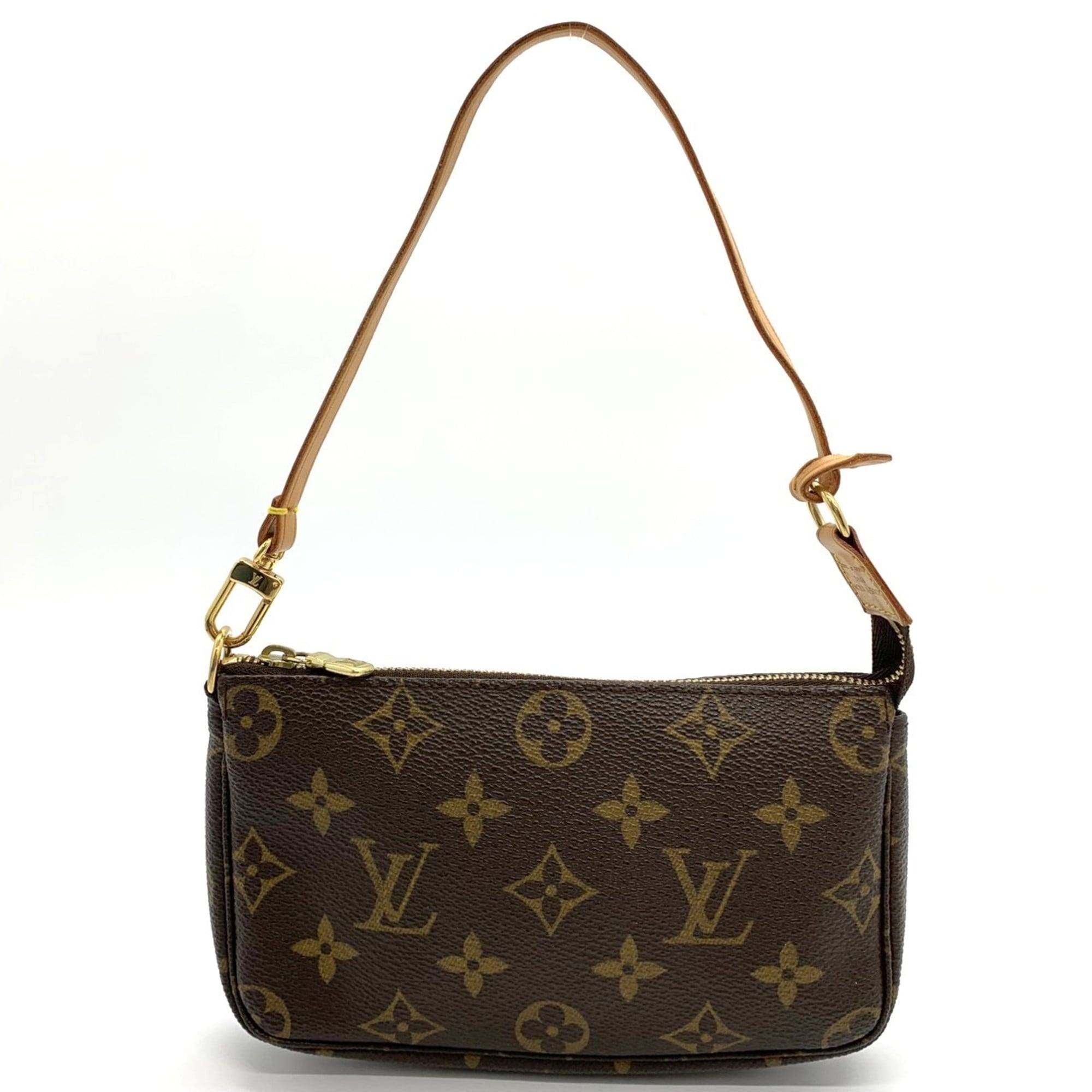 Louis Vuitton Monogram Brown Monogram Pochette Pouch (Pre-Owned)