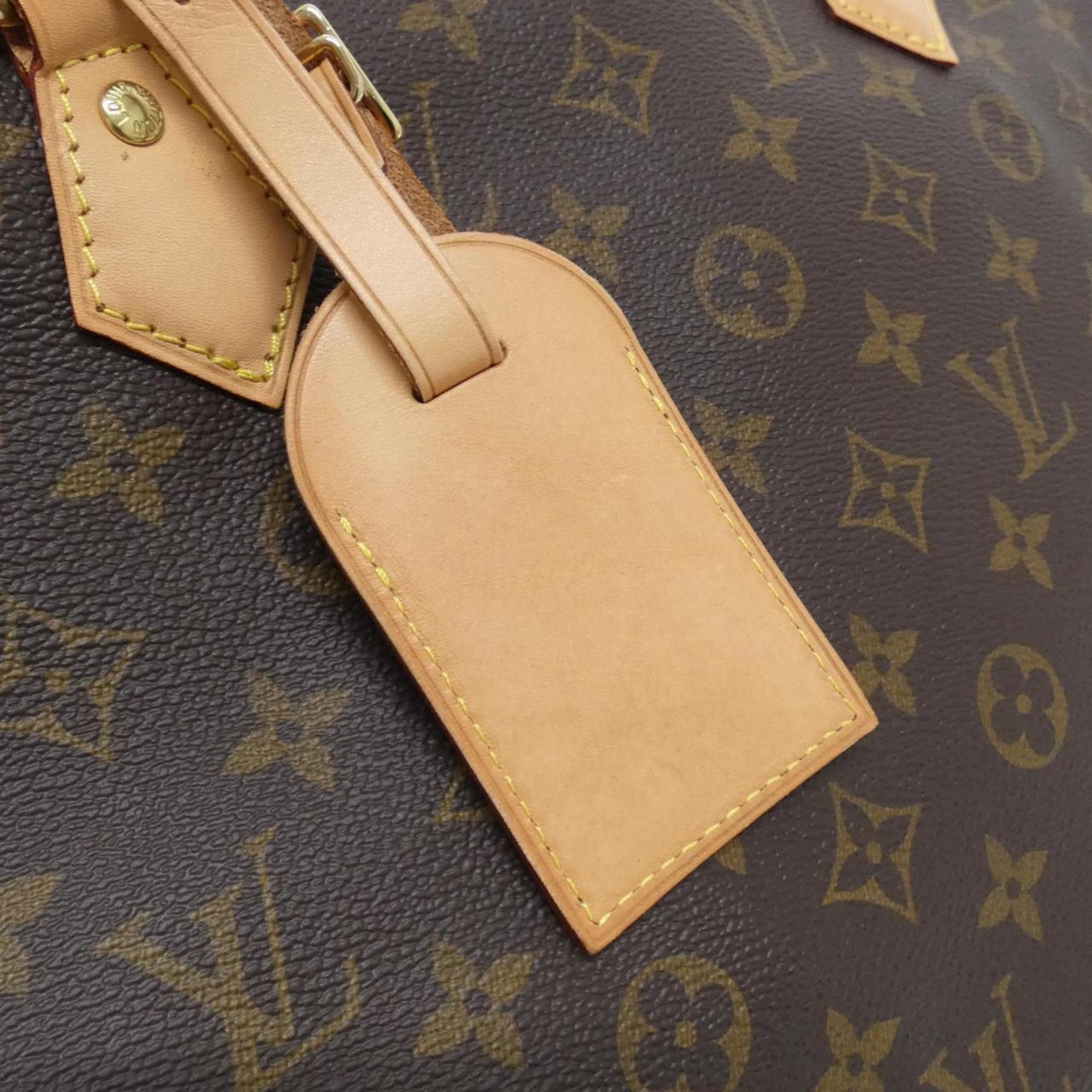 Louis Vuitton Marron Coated Canvas Handbag (Pre-Owned)