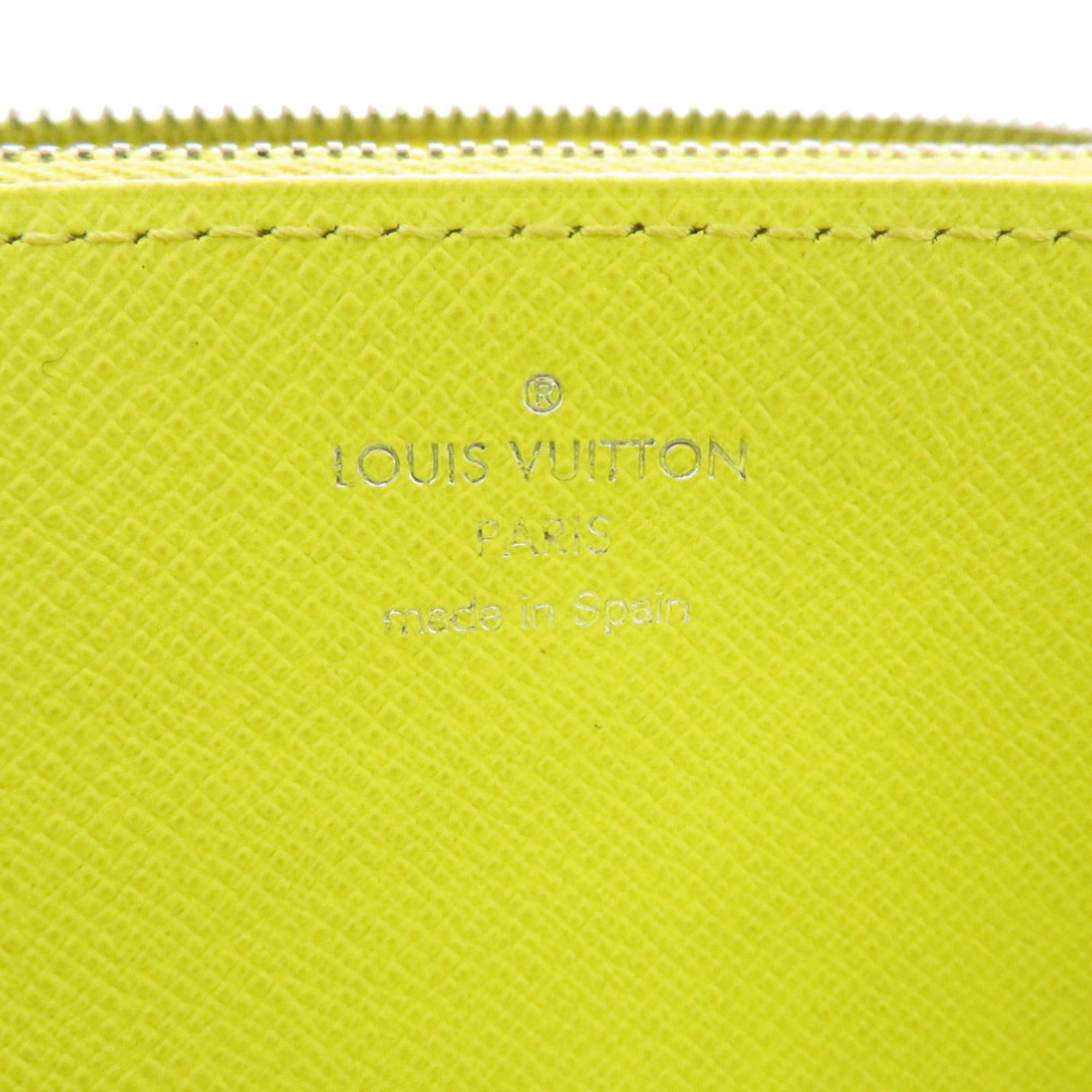 Louis Vuitton Yellow Epi Leather Long Wallet (Bi-Fold) (Pre-Owned)