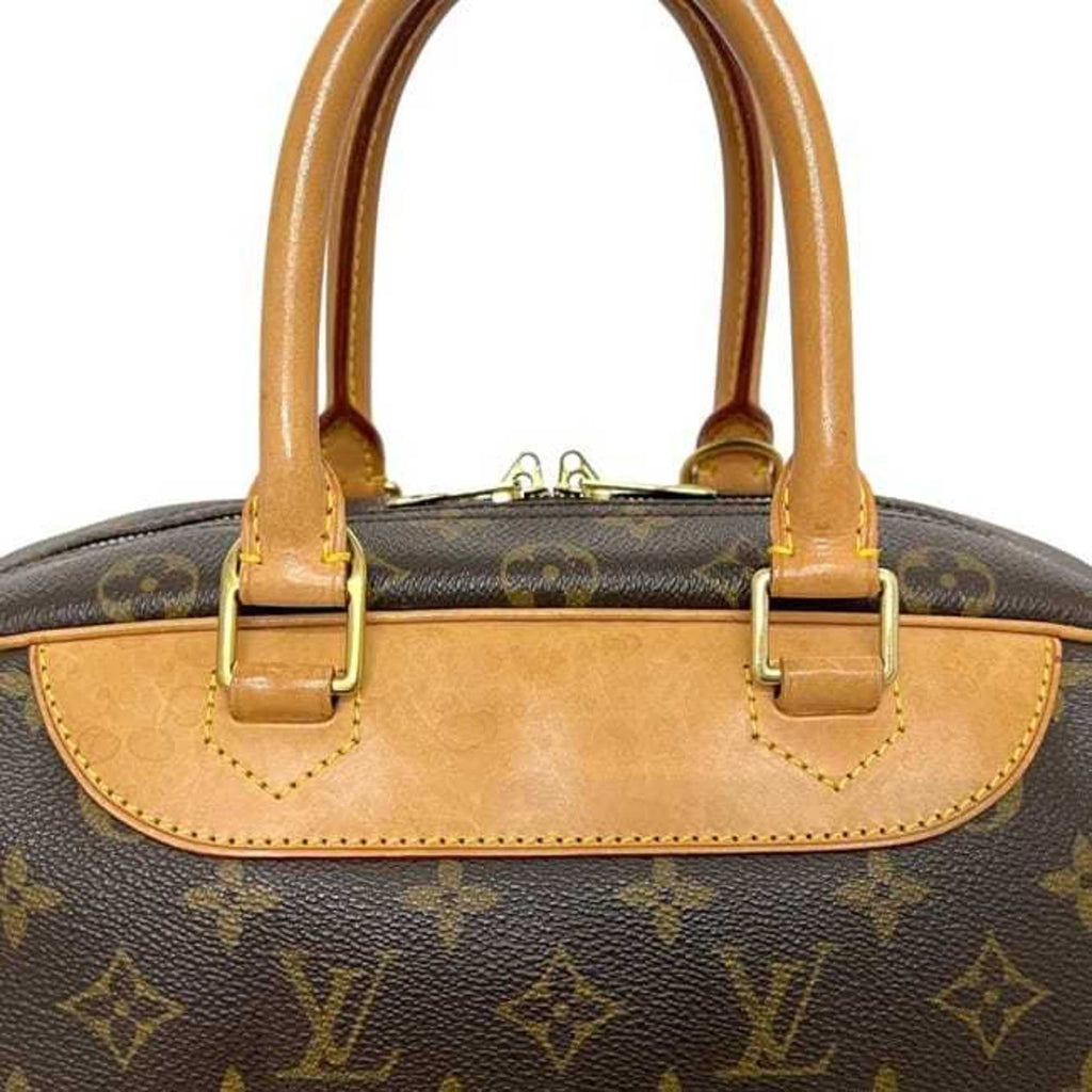 Louis Vuitton Monogram Brown Monogram Leather Boston Bag Handbag (Pre-Owned)