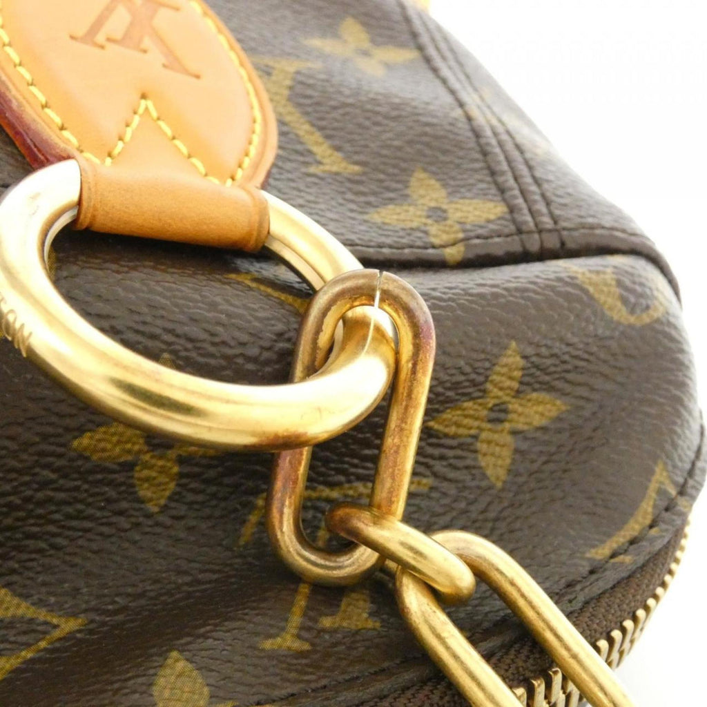 Louis Vuitton Marron Coated Canvas Handbag Shoulder Bag (Pre-Owned)