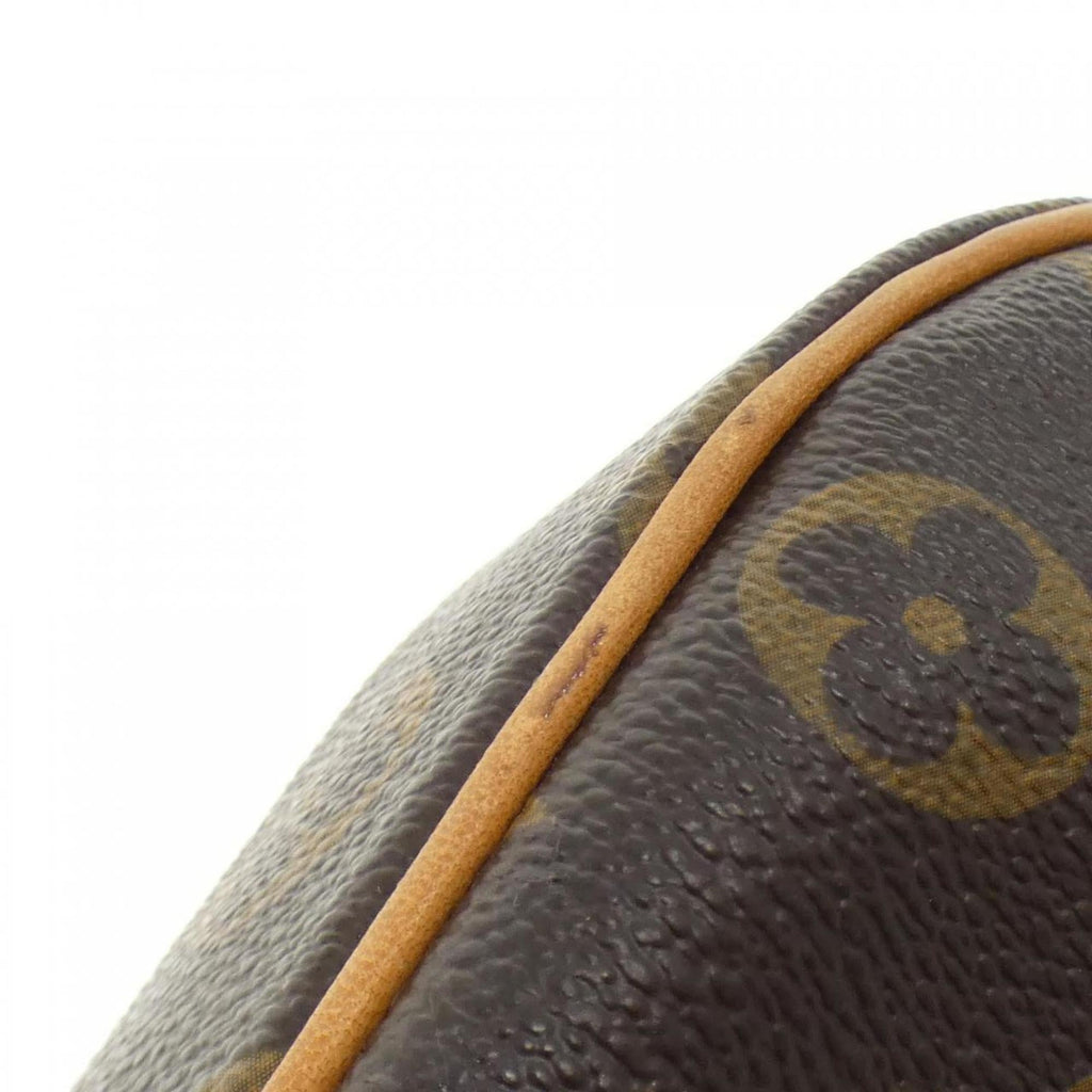 Louis Vuitton Dark Brown Marron Coated Canvas Shoulder Bag (Pre-Owned)