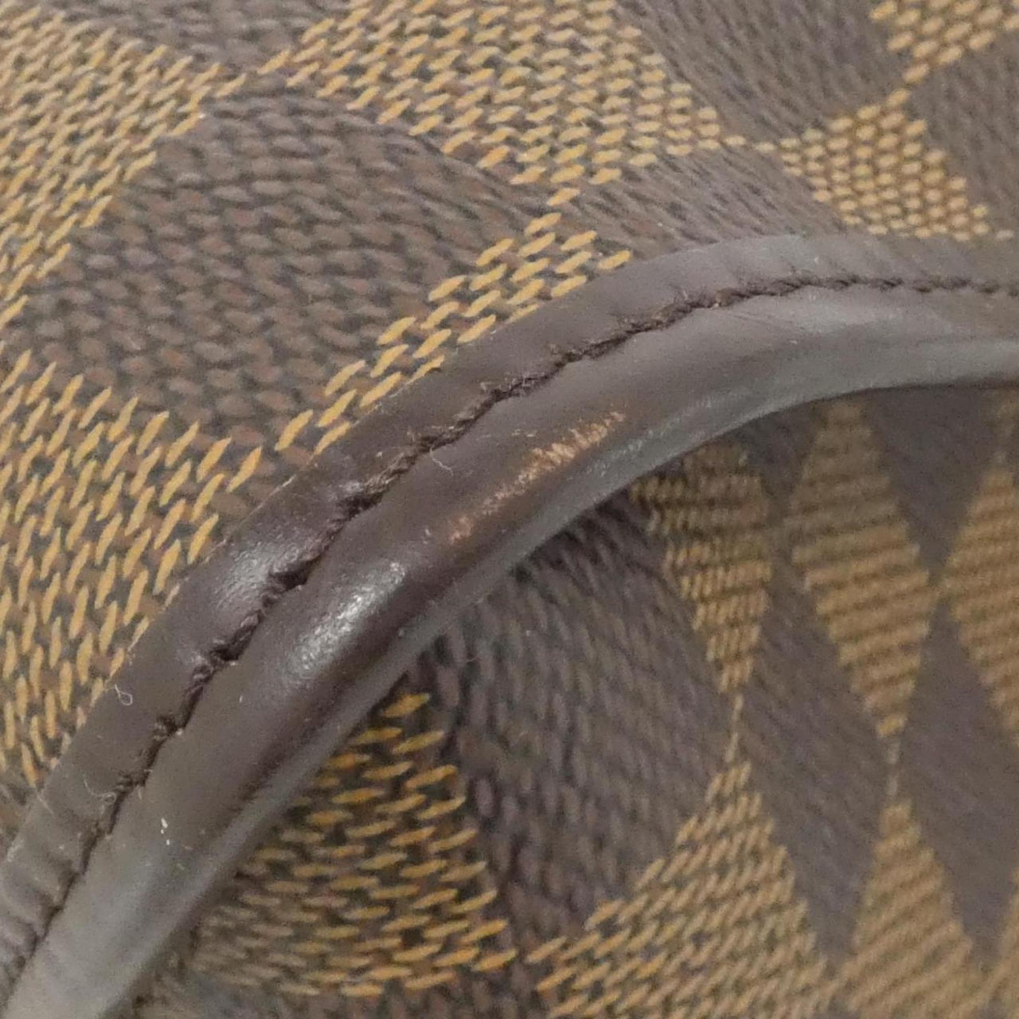 Louis Vuitton Ebene Coated Canvas Shoulder Bag (Pre-Owned)