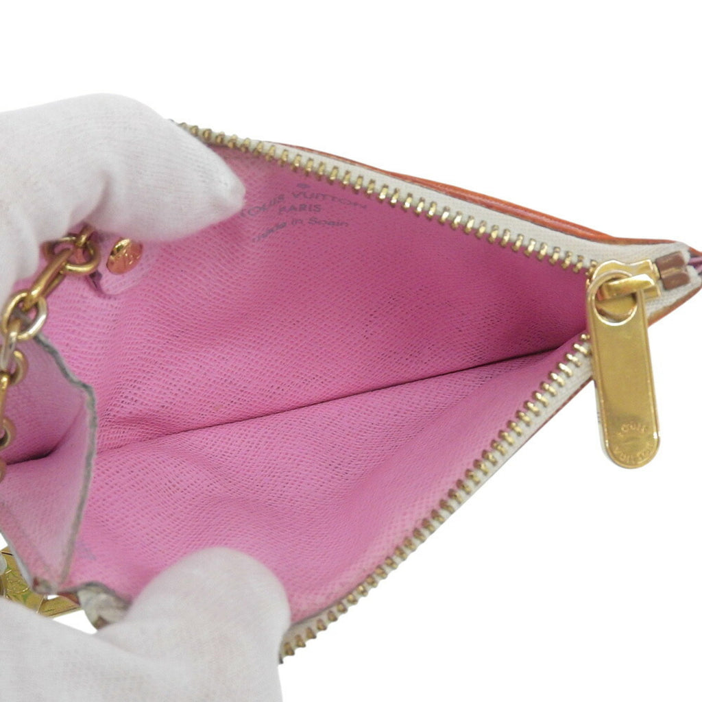 Louis Vuitton Blanc Monogram Multicolore Coin Purse/Coin Case (Pre-Owned)