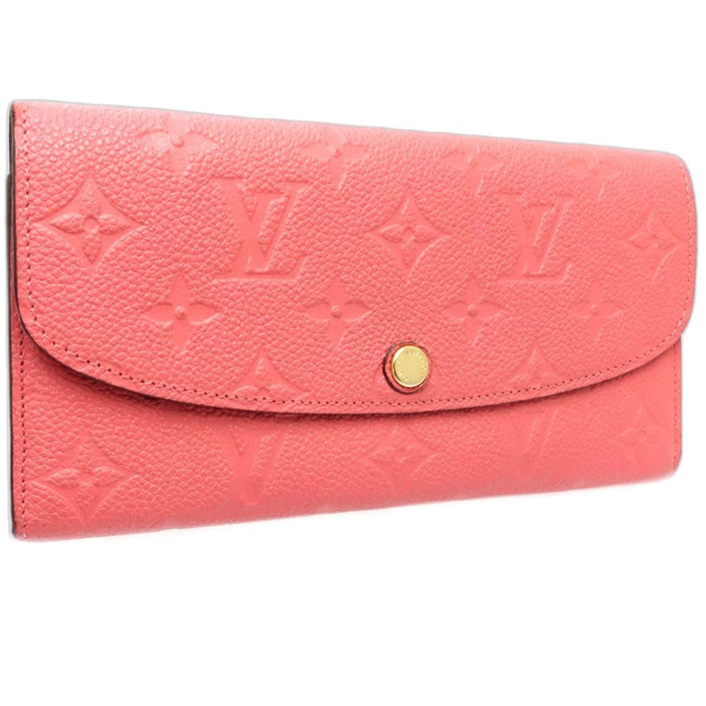 Louis Vuitton Hot Pink Monogram Empreinte Long Wallet (Bi-Fold) (Pre-Owned)