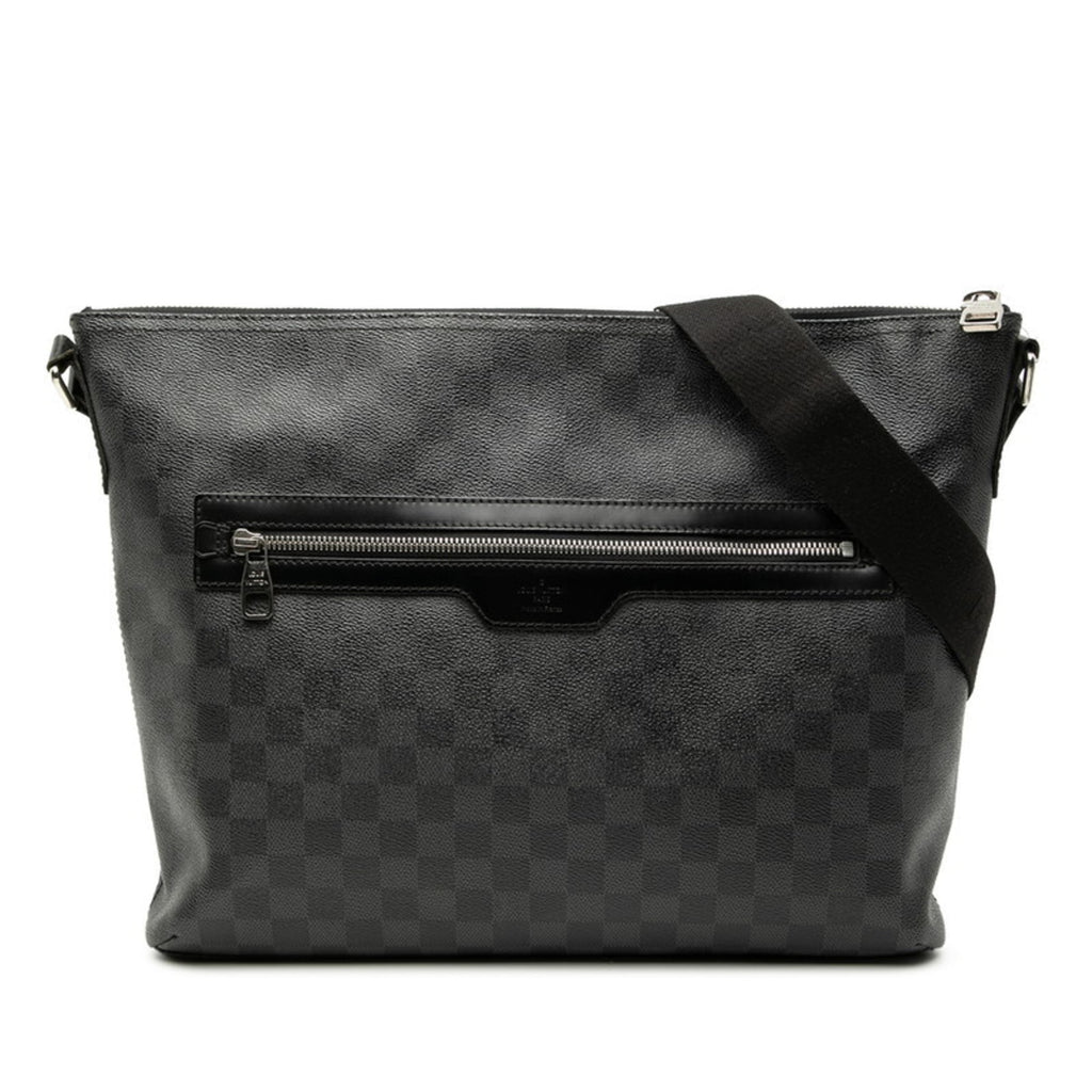 Louis Vuitton Black Pvc Leather Shoulder Bag (Pre-Owned)