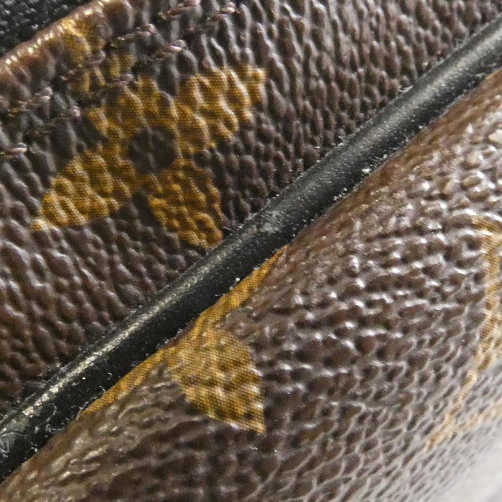 Louis Vuitton Marron Coated Canvas Handbag (Pre-Owned)
