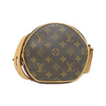Louis Vuitton Marron Coated Canvas Shoulder Bag (Pre-Owned)