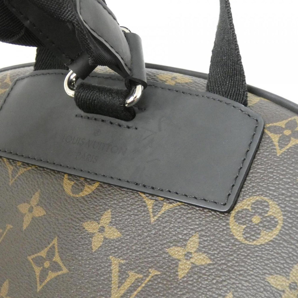 Louis Vuitton Marron Coated Canvas Backpack (Pre-Owned)