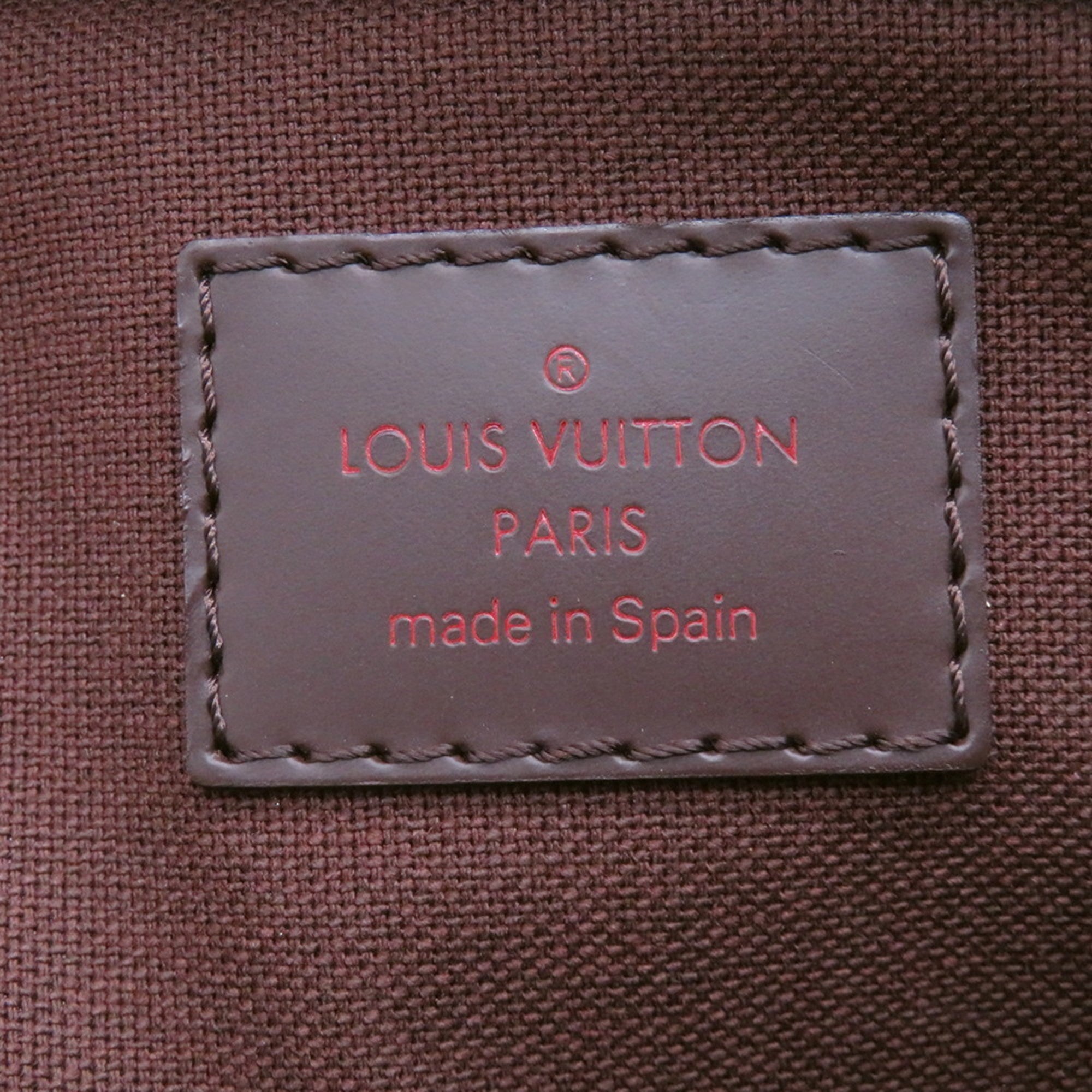 Louis Vuitton Damier Brown Damier Canvas Ebene Shoulder Bag Sling Bag (Pre-Owned)